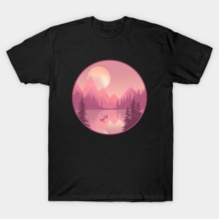 Beautiful lake view T-Shirt